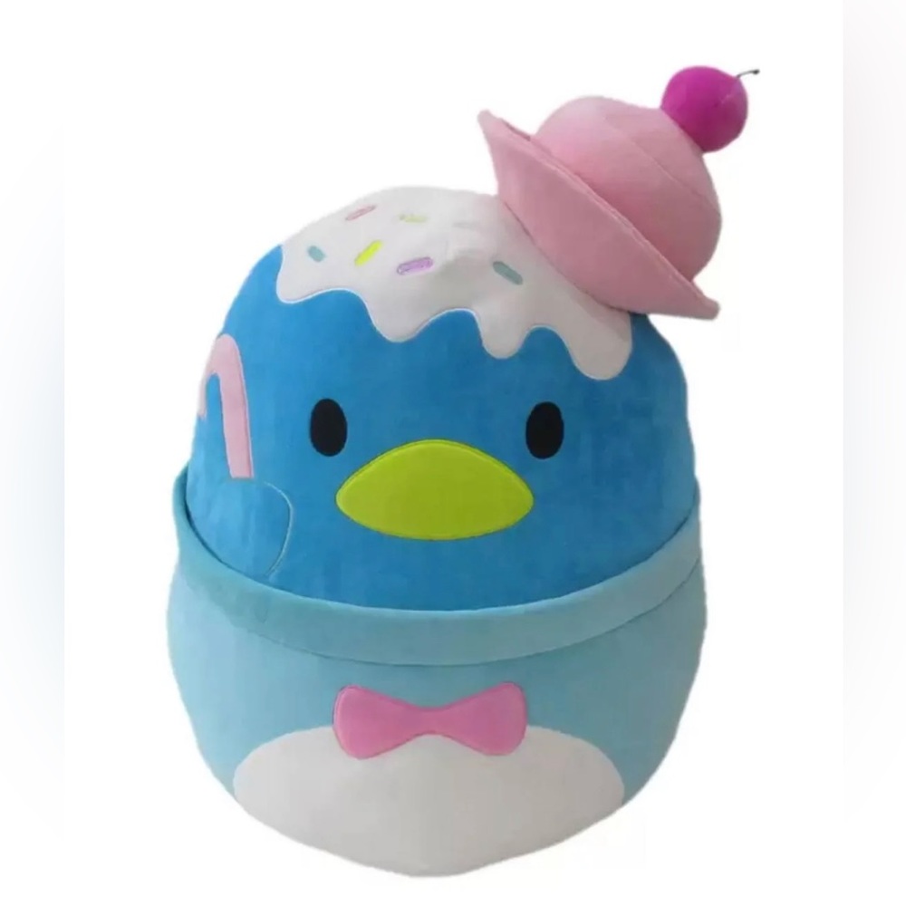 NWT 8” Tuxedosam the Ice Cream Sundae Squishmallow — Hello Kitty Collection